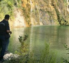 Antalya'da serinlemek için şelaleye giren turist boğuldu