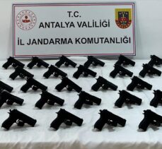 Antalya'da silah kaçakçılığı operasyonunda 1 kişi tutuklandı