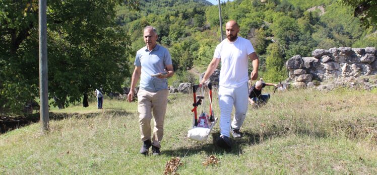 Artvin'de üç arkeolojik kazı alanında jeoradar çalışması yapıldı