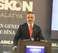 ASKON Genel Başkanı Aydın Malatya'da konuştu: