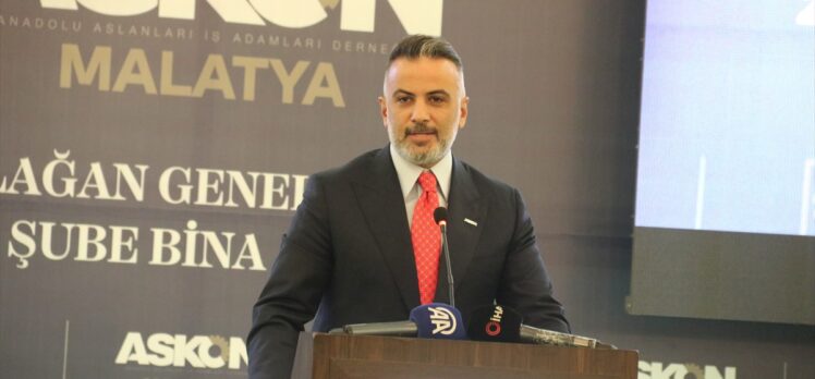 ASKON Genel Başkanı Aydın Malatya'da konuştu: