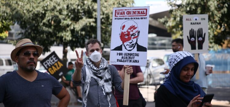 Avusturya'da, İsrail'in Gazze'ye yönelik saldırıları bir kez daha protesto edildi