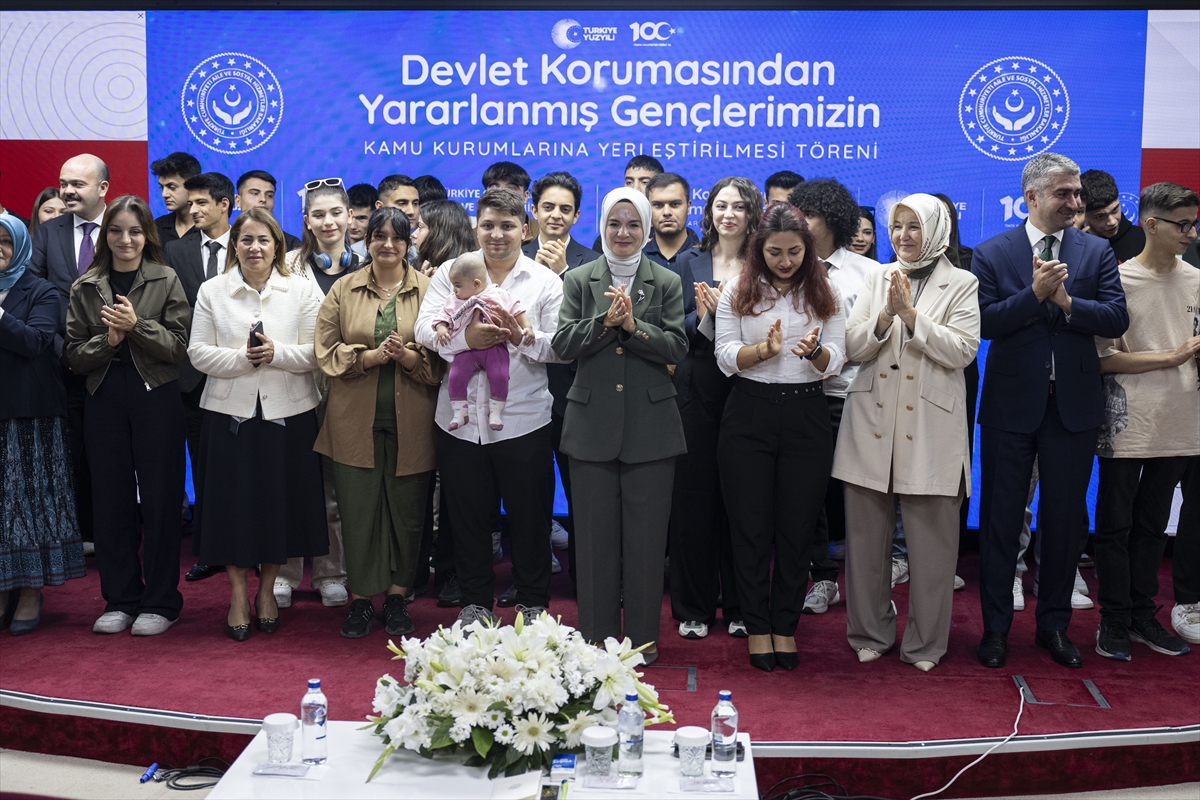 Bakan Göktaş, devlet korumasında yetişen gençlerin kamuya atanması töreninde konuştu: