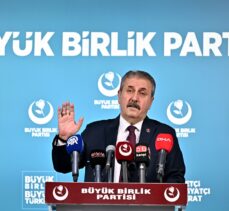 BBP Genel Başkanı Destici, basın toplantısı düzenledi: