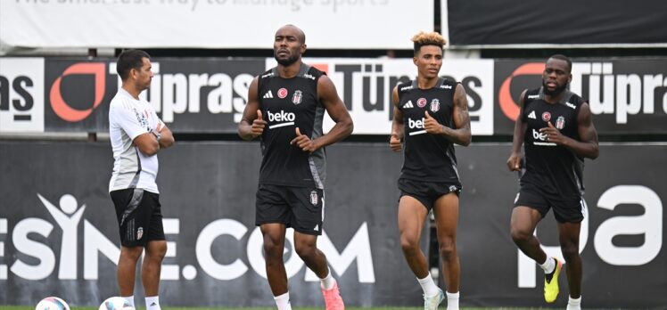 Beşiktaş, Trabzonspor maçı hazırlıklarını sürdürdü