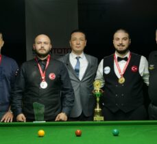 Bilardoda 2024 Türkiye Snooker Şampiyonası'nın 3. etabı tamamlandı