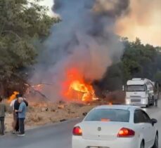 Bodrum'da otomobille motosiklet çarpıştı, 1 kişi öldü, 2 kişi yaralandı