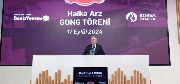 Borsa İstanbul'da gong Durukan Şekerleme için çaldı