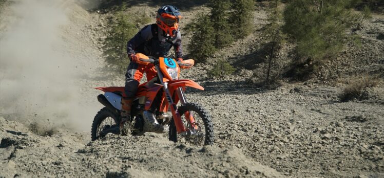 Çorum'da Enduro Motosiklet Yarışları yapıldı