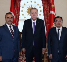 Cumhurbaşkanı Erdoğan, Chery International Başkanı Zhang Guibing'i kabul etti