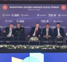 Cumhurbaşkanı Erdoğan, Basketbol Gelişim Merkezi'nin açılışında konuştu: (1)