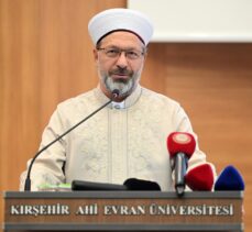 Diyanet İşleri Başkanı Erbaş, 7. Ahilik Sempozyumu'nda konuştu: