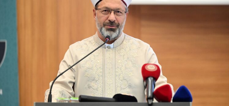 Diyanet İşleri Başkanı Erbaş, 7. Ahilik Sempozyumu'nda konuştu: