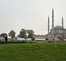 Edirne'de sağanak etkili oluyor