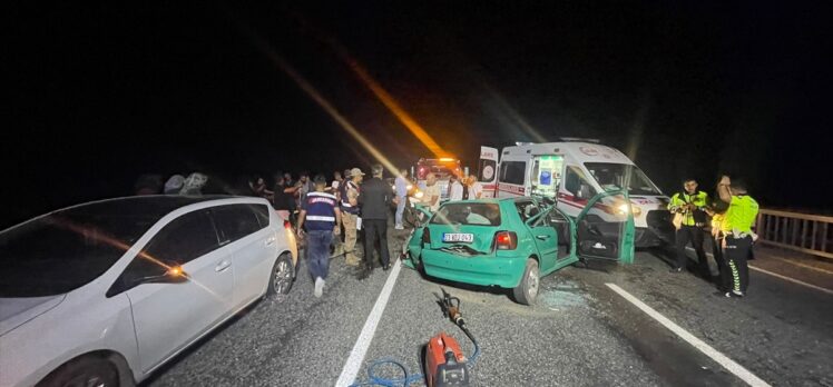 Elazığ'da korkuluklara çarpan otomobildeki 1 kişi öldü, 5 kişi yaralandı