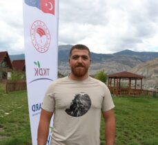 Erzurum'da düzenlenecek hava sporları festivali öncesi sporcular deneme uçuşu yaptı