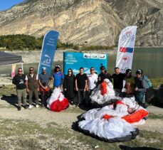 Erzurum'da hava sporları festivali ekstrem sporcularının gösterileriyle başladı