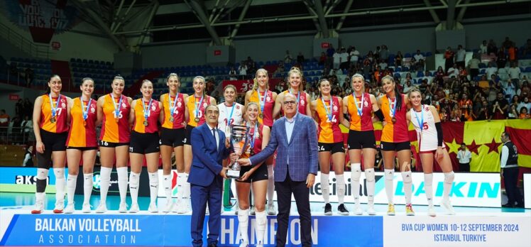 Galatasaray Daikin Kadın Voleybol Takımı, 2024 Balkan Kupası'nda şampiyon oldu