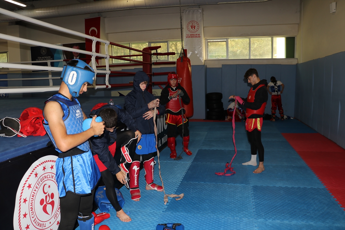 Genç Milli Wushu Takımı'nın Kastamonu kampı sürüyor