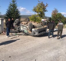 Isparta'da zincirleme trafik kazasında 5 kişi yaralandı