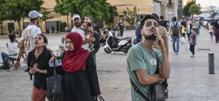 İsrail saldırısı altındaki Beyrut'ta bombardıman ve İHA sesleri nedeniyle korku hakim