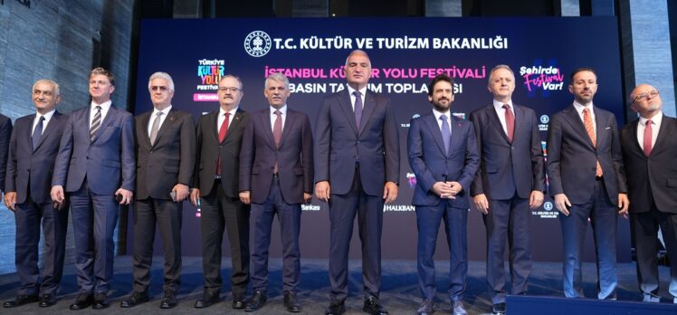 İstanbul Kültür Yolu Festivali'nin lansmanı yapıldı