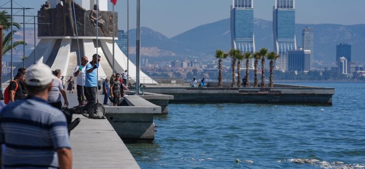 İzmir Körfezi'nde balık ölümleri sürüyor