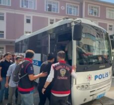 İzmir'de ABD vatandaşı sivil giyimli 2 askeri personele saldıran 15 şüpheliden 10'u tutuklandı