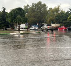 Edirne ve Kırklareli'nde sağanak etkili oldu