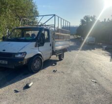 Manisa'da kamyonetle çarpışan motosikletin 14 yaşındaki sürücüsü öldü