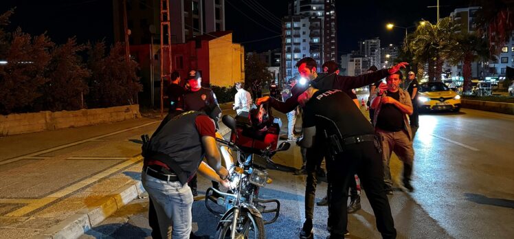 Mersin'de motosiklet sürücülerine yönelik “şok uygulaması” başlatıldı