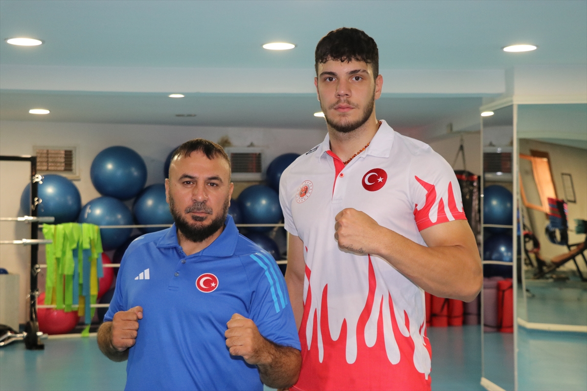 Milli sporcu Osman Furkan, muaythaide üçüncü Avrupa şampiyonluğunu hedefliyor