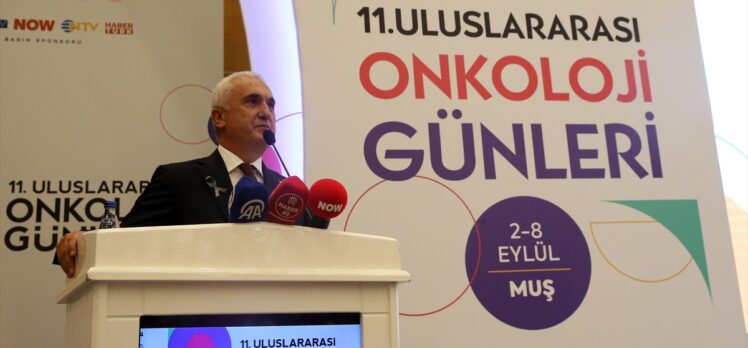 Muş'ta “11. Uluslararası Onkoloji Günleri” etkinliği başladı