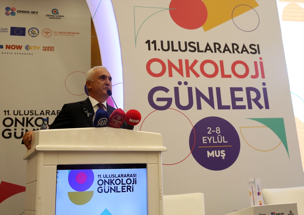 Muş'ta “11. Uluslararası Onkoloji Günleri” etkinliği başladı