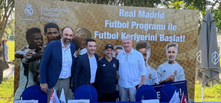 Real Madrid, Antalya'da genç yetenekler yetiştirmeyi hedefliyor