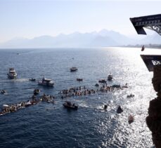 Red Bull Cliff Diving Dünya Serisi'nin 7'nci etabı Antalya'da başladı