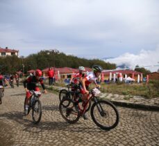 Rize'de Uluslararası MTB Cup Dağ Bisikleti Yarışları yapıldı