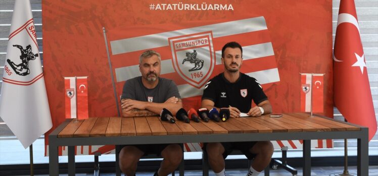 Samsunspor Teknik Direktörü Reis, takımının ligde kalmasını hedefliyor: