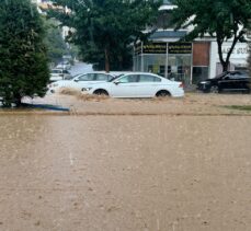 Şanlıurfa'da sağanak etkili oldu