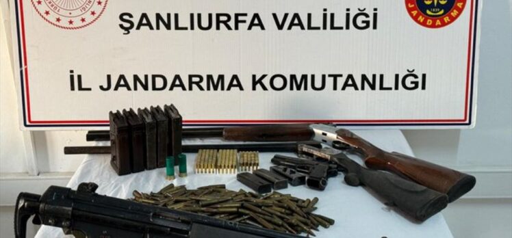 Şanlıurfa'da silah kaçakçılığı operasyonunda 5 şüpheli yakalandı