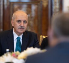 TBMM Başkanı Kurtulmuş, St. Petersburg Yasama Meclisi Başkanı Belskiy ile görüştü