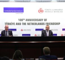 TCMB Başkanı Karahan, Hollanda Merkez Bankası Başkanı Knot ile bir araya geldi