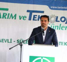 Tekirdağ'da “14. Tarım ve Teknoloji Günleri Fuarı” açıldı