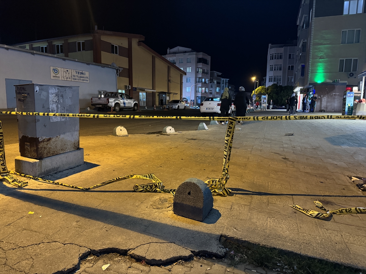 Tekirdağ'da bıçaklı kavgada bir kişi öldü