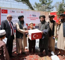 TİKA, Afganistan'da yetimhaneye malzeme desteği yaptı