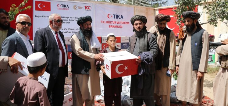 TİKA, Afganistan'da yetimhaneye malzeme desteği yaptı