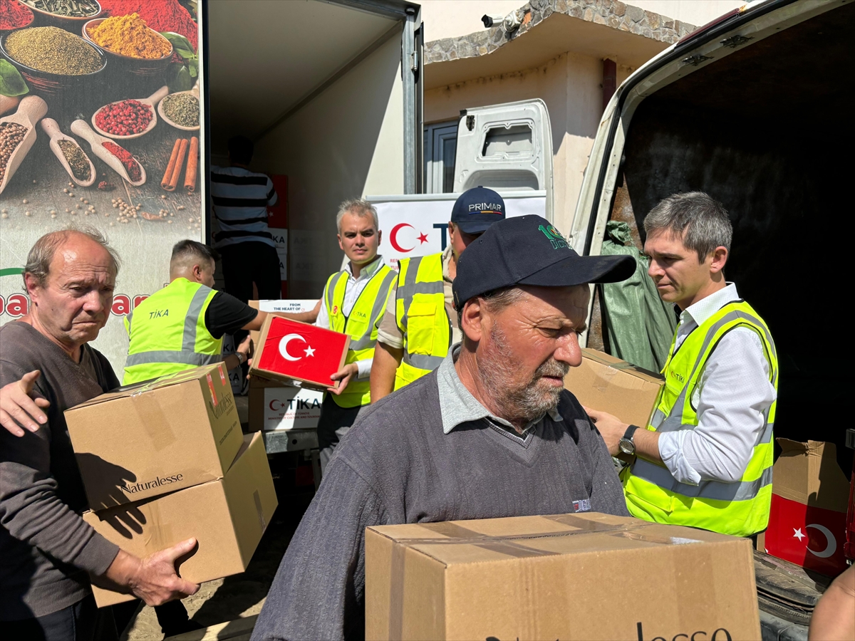 TİKA'dan sel felaketinden etkilenen Romanya'ya destek