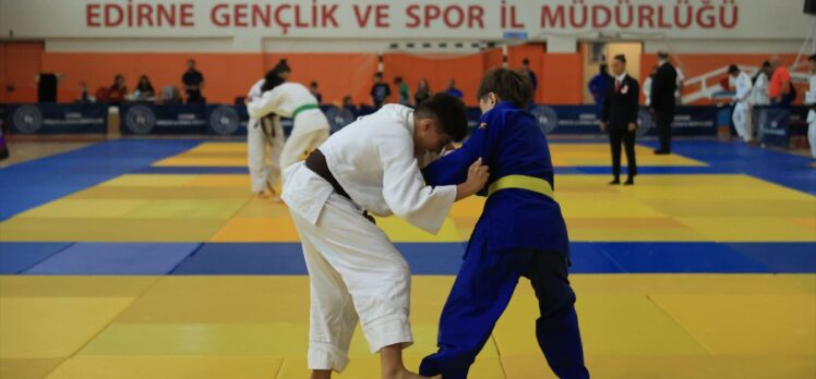 Uluslararası Edirne Judo Turnuvası sona erdi