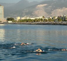 4. İskenderun Körfezi Açık Deniz Yüzme Maratonu sona erdi