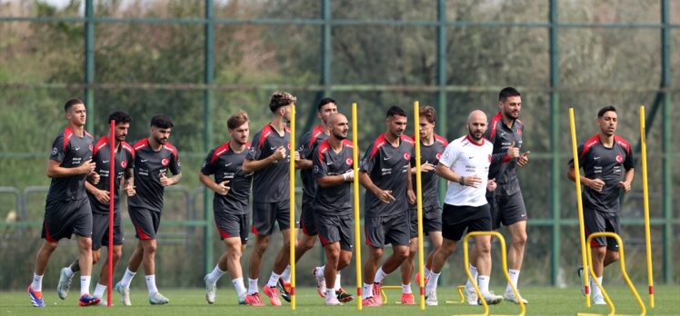 A Milli Futbol Takımı, İzlanda maçının hazırlıklarına başladı